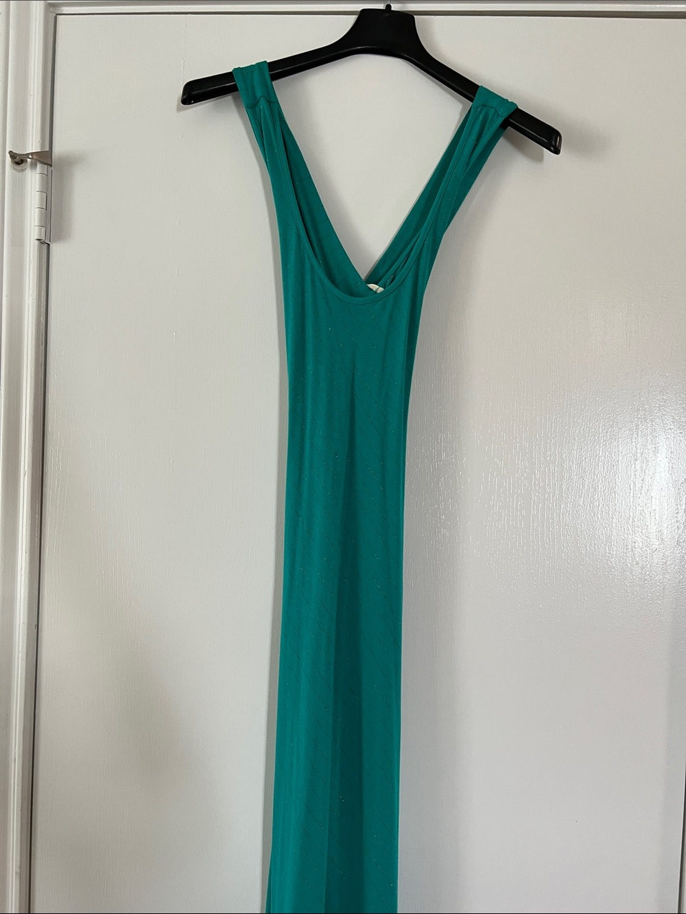 Arden B Teal Sleeveless Maxi Dress